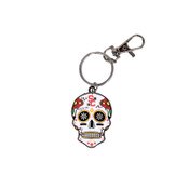 USC Trojans SC Interlock Sugar Skull Keychain